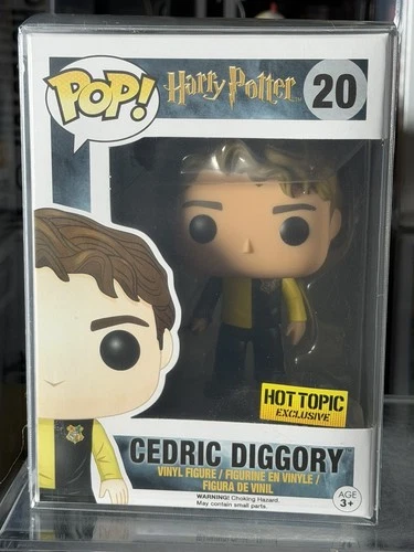 Cedric Diggory #20 Funko Pop Hot Topic Exclusive Harry Potter w/PROTECTOR