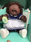 Rare Vintage 1986 Cabbage Patch Kids HM19 Black AA Dark Skin Girl Doll