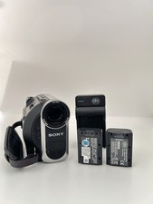 Sony Handycam Mini DV Camcorder Carl Zeiss 40x Zoom DCR-HC52 And Accessory Cords