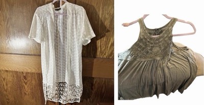 POL Set Of 2 - Oversized Both Fit Med To Large.  Both New.  Nice