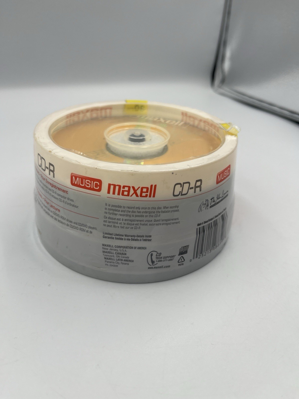 Maxell CD-R 30 Pack Music Gold Recordable Discs 700 MB NEW SEALED