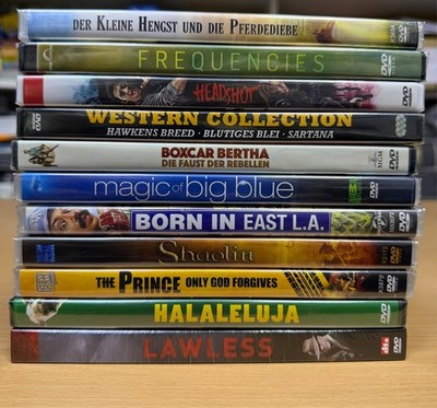 11x DVDs NEU & OVP - Film Sammlung Konvolut - Alle Original Verschweißt! Deutsch
