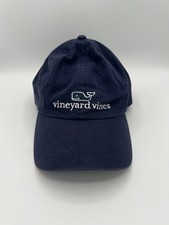 Vineyard Vines Baseball Cap Whale Logo, Navy Blue, Adjustable Strapback