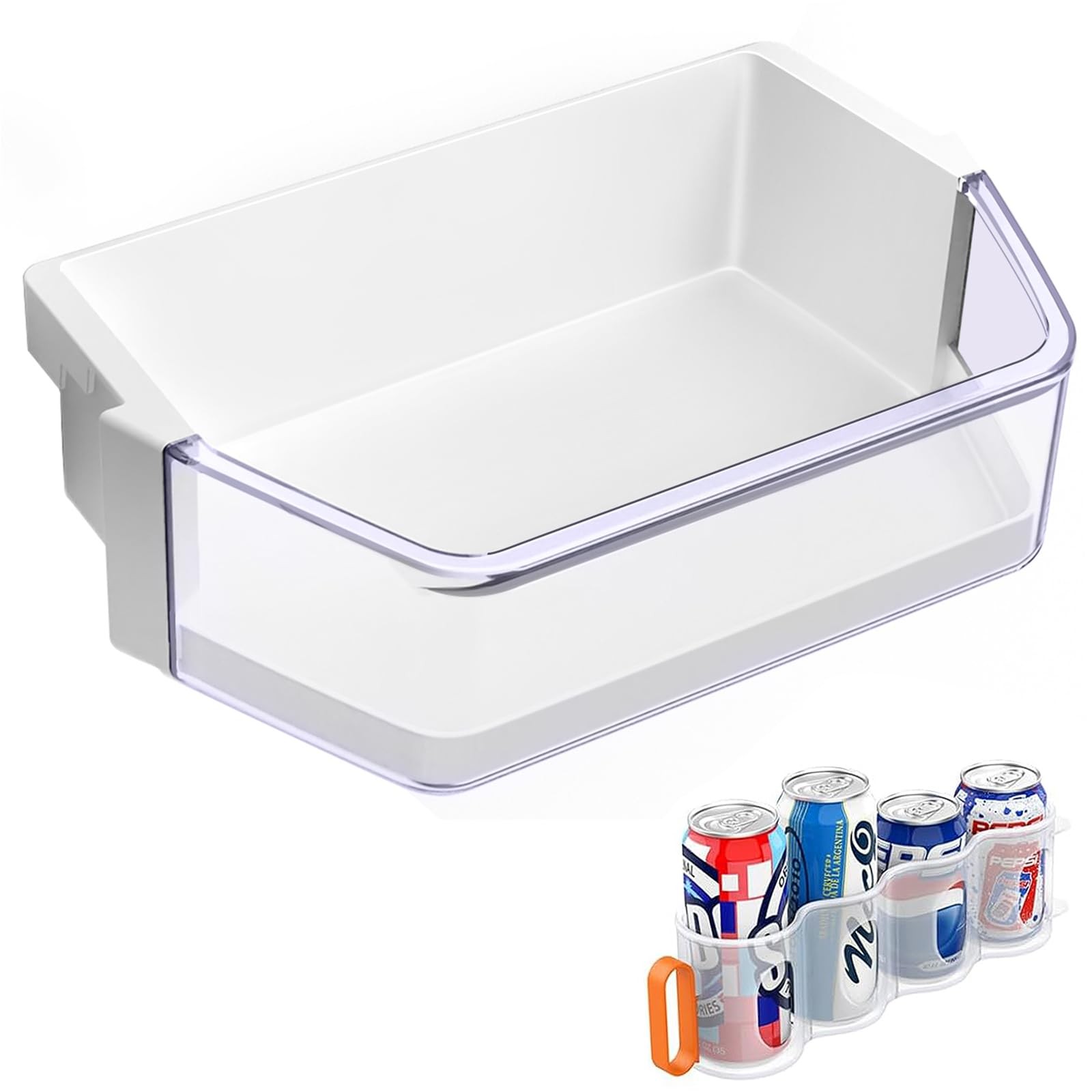 UPGRADED WPW10493524 Refrigerator Door Bin Compatible With Whirlpool Refriger...