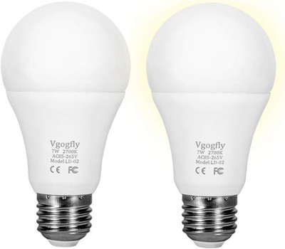 Sensor Lights Bulb Dusk to Dawn LED Light Bulbs Smart Lighting Lamp 7W E26/E27 A