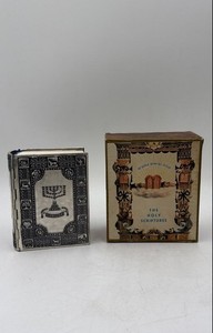 Sinai Publishing The Holy Scriptures Jewish Bible Hebrew Prayer Book Lot Of 2