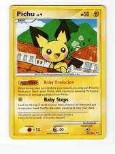Pichu 25/99 Rare Arceus Pokemon Lightly Played