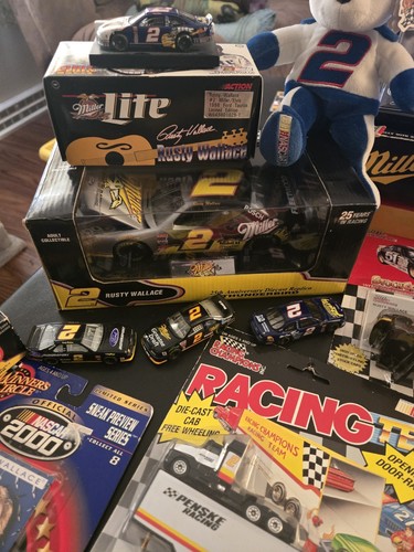 the ultimate rusty wallace package! 1:64 scale dually with show trailer. read!! - Picture 3 of 15