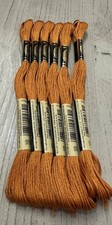 Nutmeg 976 DMC Mouline Special 25 Embroidery Floss 8M Lot of 6