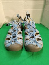 Keen Whisper Closed Toe Water/Hiking Shoe, Waterproof Blue Women's Size 6