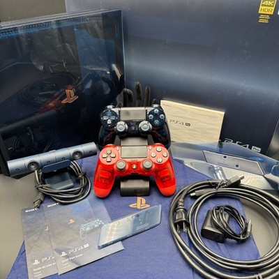 PS4 Pro 500 Million Limited Edition Console Bundle Extra Controller Charger