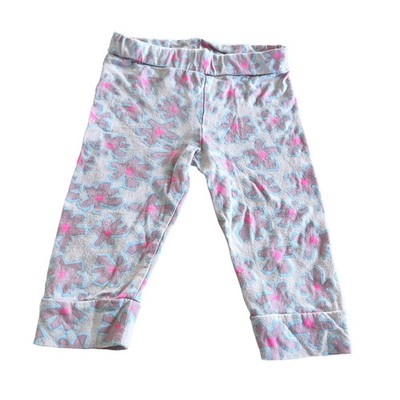 Stella McCartney Kids Floral Leggings 12M Ecru Blue Pink Cottagecore Style