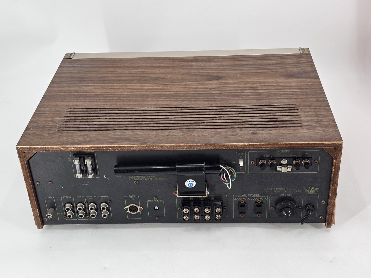 Vintage AKAI Stereo Receiver Model AA-910DB / 910-DB-(AS IS,FOR