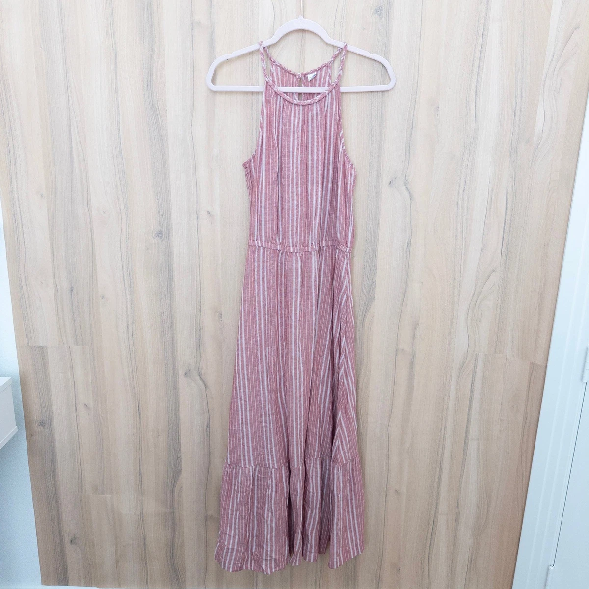 Old Navy Linen Striped Maxi Dresses for Women for sale | eBay