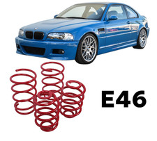 Sport Lowering Coil Spring Suspension Upgrade Set For Bmw E46 97-06 Red 4pcs Sport Lowering Coil Spring Suspension Upgrade Set For Bmw E46 97-06 Red 4pcs