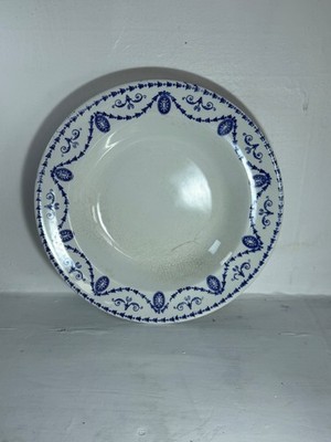 Poutney Bristol Vintage Schale 26 cm Bad Muster einige Risse