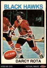 1975 O-Pee-Chee NHL #66 Darcy Rota Blackhawks 7 - NM