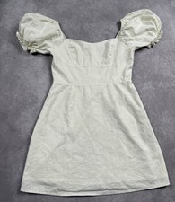 Mini Dress Coquette Feminine Cottagecore Women’s  Sz S Forever 21 Ivory