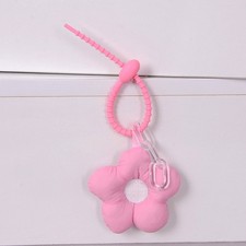 Fashion Keychain Pendant Bag Charm Flower Accessories Handbag Ornaments Keyring