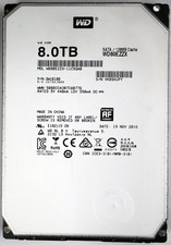 Western Digital 8TB WD80EZZX 5400U/min 128MB Cache SATA III 3.5'' NAS tauglich