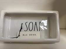 Rae Dunn Wash SOAP Dish Holder Artisan Preowned