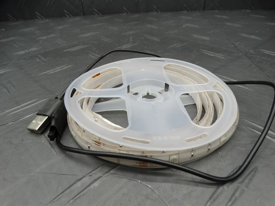 AuraLED ColorStrip LED Sound Sync USB Powered 6.5ft w/ Music Remote Settings - Image 4 of 4