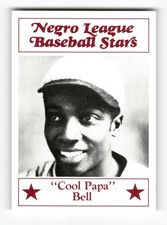 1986 Fritsch Negro League Baseball Cool Papa Bell #3 Petroleros de Cienfuegos