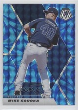 2021 Panini Mosaic Reactive Blue Prizm Michael Soroka Mike #149 00gy