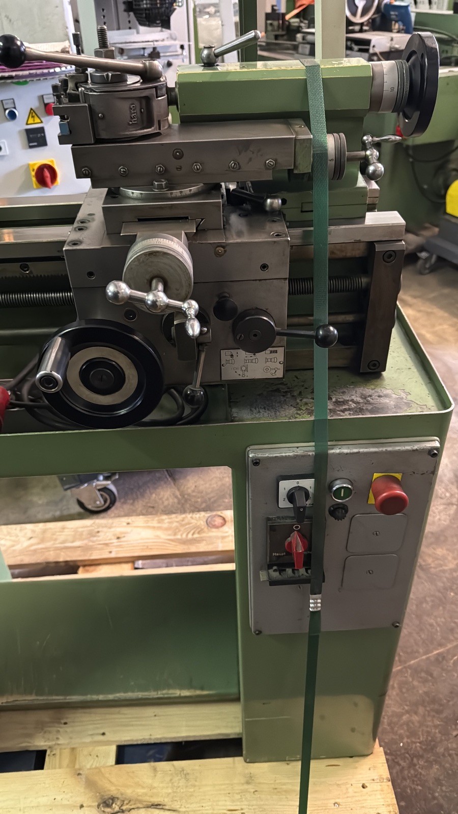 Weiler Primus Präzisions-Drehmaschine inkl. Spannzangensatz Wechselräder – Bild 4