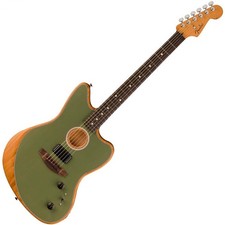 Fender Acoustasonic Player Jazzmaster Hybrid Acoustic Electric Guitar Antique Ol
