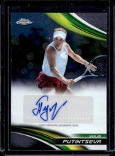 2025 Topps Chrome Yulia Putintseva Auto II #CA-YPA