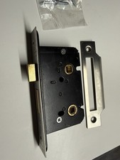 Idc Bathroom Mortice Lock - Brushed Chrome - 63mm and 76mm