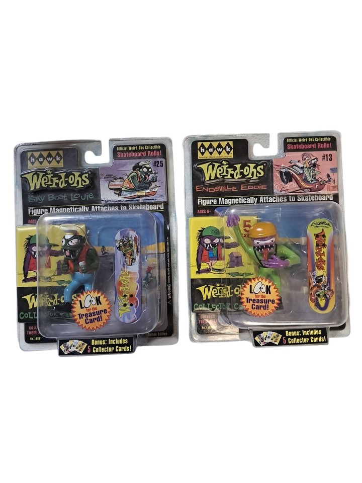 Weird-Ohs were the irreverent monster model kits that rivaled Rat Fink in the 60s — these retro mini figures are a genuine slice of outsider pop-culture history.