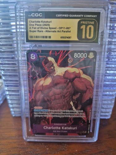 Charlotte Katakuri (Alternate Art) graded CGC 10 for sale on eBay