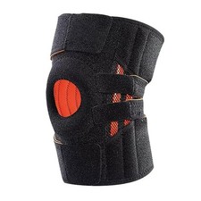 Knee Brace for Men Women with Side Stabilizers Patella Gel Pad, Compression