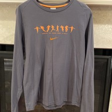 Nike Brasil Brazil National Team Longsleeve Tshirt M grey Ronaldinho Neymar