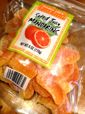 6 X Trader Joe's Soft And Juicy Mandarins Dried Fruit 6 oz ea