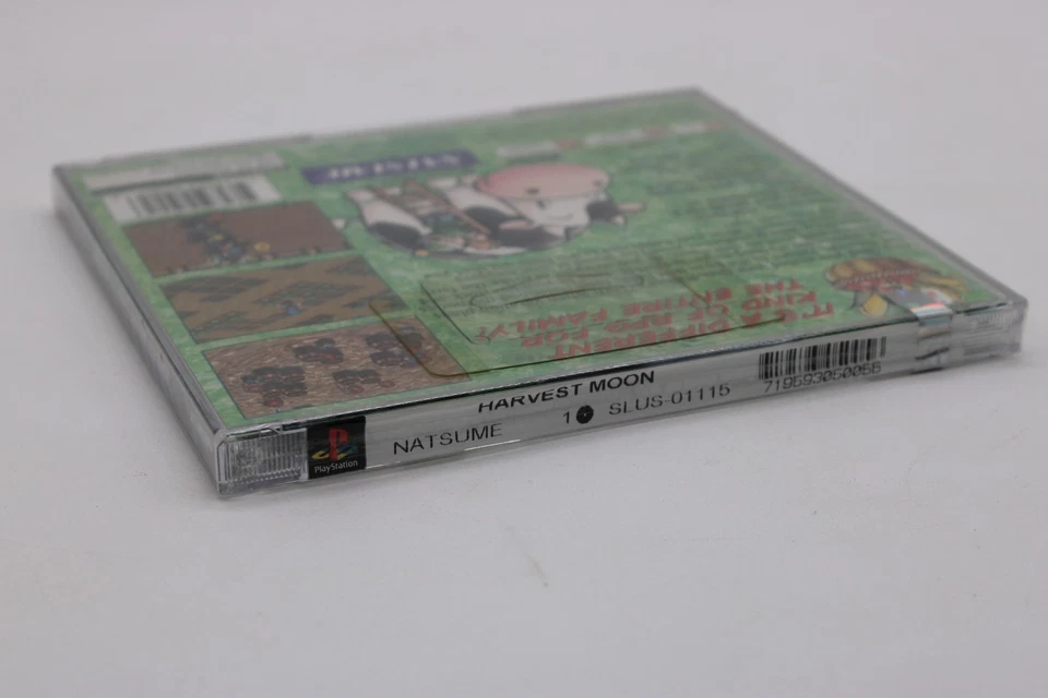 PS1 Harvest Moon Back to Nature SEALED 2000 Sony Playstation 1 CIB w/Hang Tab - Image 3 of 4