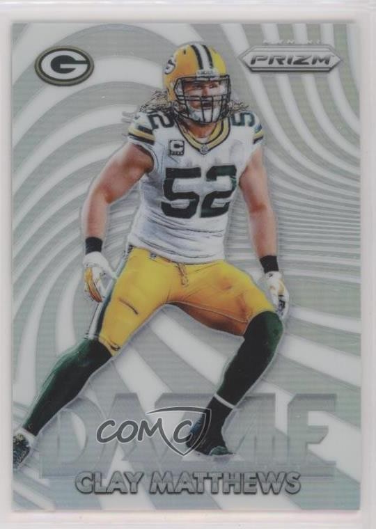 2016 Panini Prizm Dazzle Silver Prizm Clay Matthews #25 n0c