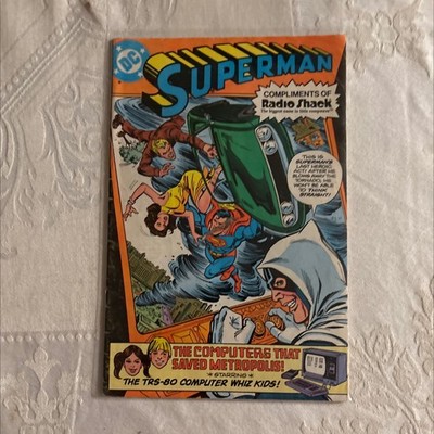 Superman Radio Shack Promo Comic The Computers That Saved Metropolis DC