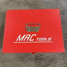 Vintage Mac Tools Large Metal Tool Box 11x14 Locking