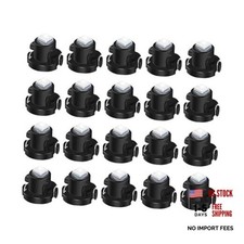 20PCS T4.2 LED Bulb Car Interior Light, T4 Bulb 12V Vehicle Dash Light White