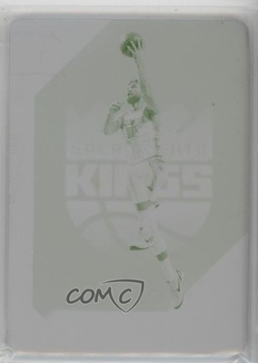 2022 Noir Association Edition Printing Plate Yellow 1/1 Domantas Sabonis #32 7n6
