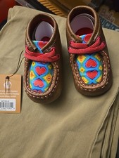 NEW Baby Buckers Twister Abigale Infant Girls Boots Size 2