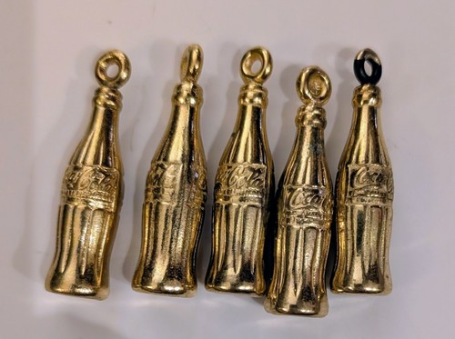 5 Coca Cola Bottle Keychains