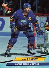Mike Ramsey 1992-93 Ultra #19 Buffalo Sabres Hockey