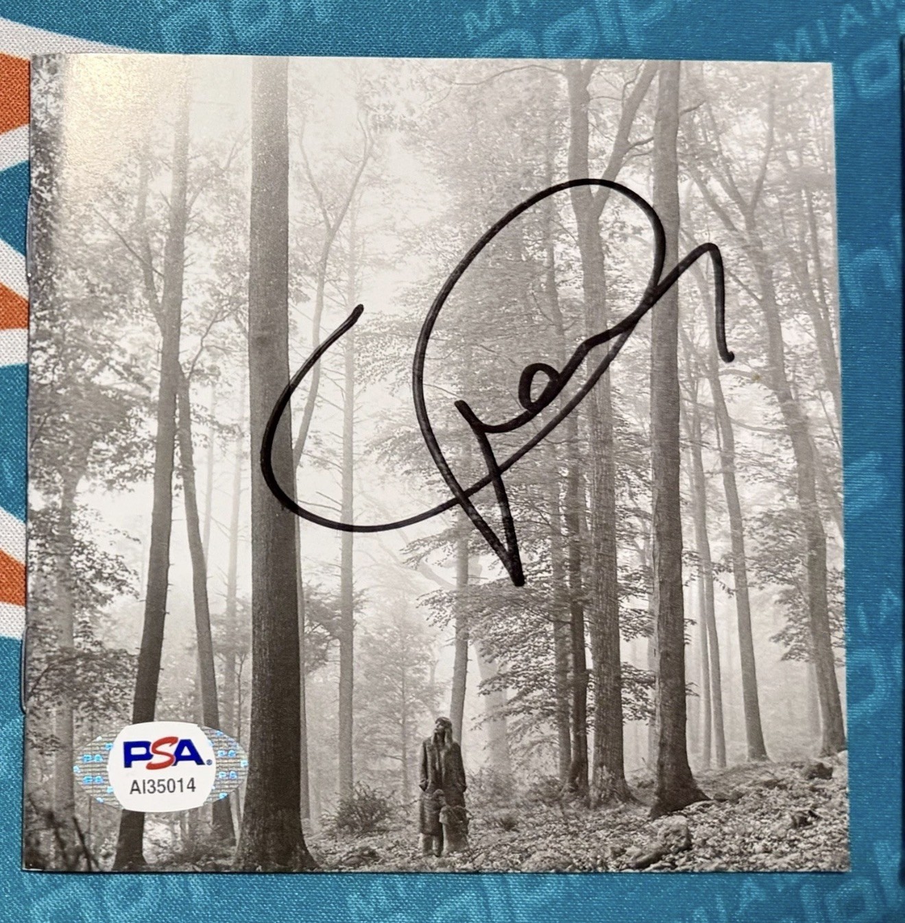 Taylor Swift Signed Folklore CD Autographed PSA/DNA COA