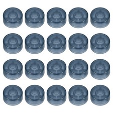 20Stk Fu&szlig;schalter kappen Gitarre Pedal Taste Kappen,Helle Navy Blau