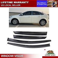 4pcs For 2012-2018 Ford Focus Jdm Window Visor Vent Shade Sun Rain Guards