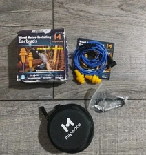 MIPEACE Work Earbuds Headphone, Wired Noise Isolation Earbuds, No Mic 3.5mm Jack